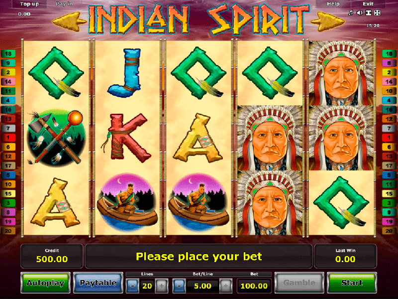 Indian slot machine
